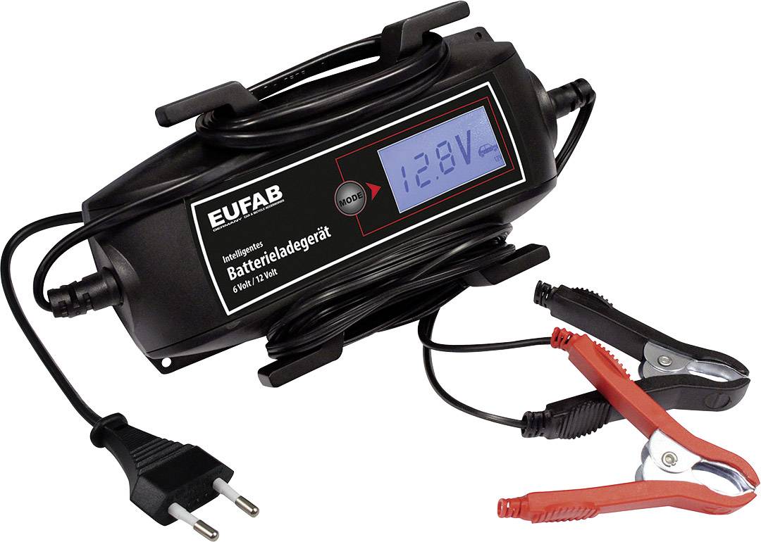 Buy Eufab 16616 Automatic charger 6 V, 12 V 2 A 2 A, 4 A