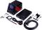 Digital soldering station with display, soldering iron, heating platform, cables and accessories. Ideal for precise soldering work in electronics.