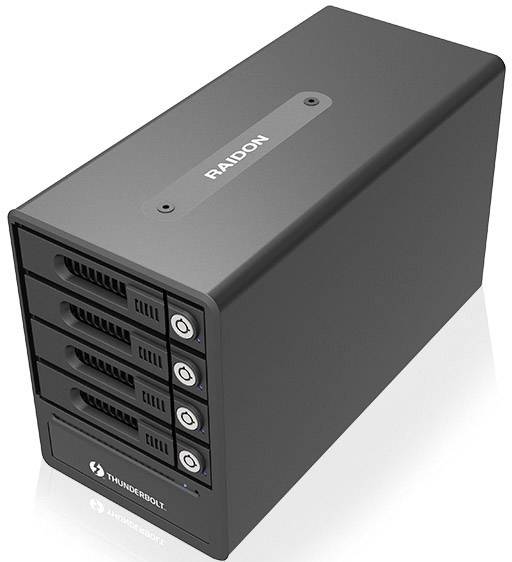 RAIDON GR4670-TB3 SATA HDD enclosure 2.5 inch, 3.5 inch Thunderbolt 3-3