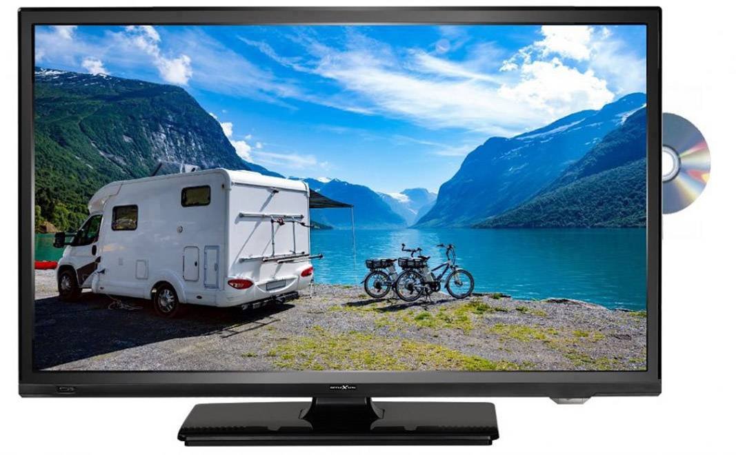 Reflexion LDDW20N LED TV 49.5 cm 19.5 inch EEC A (A++ – E) DVB-T2, DVB-C, DVB-S, HD ready, DVD player, CI+ Black