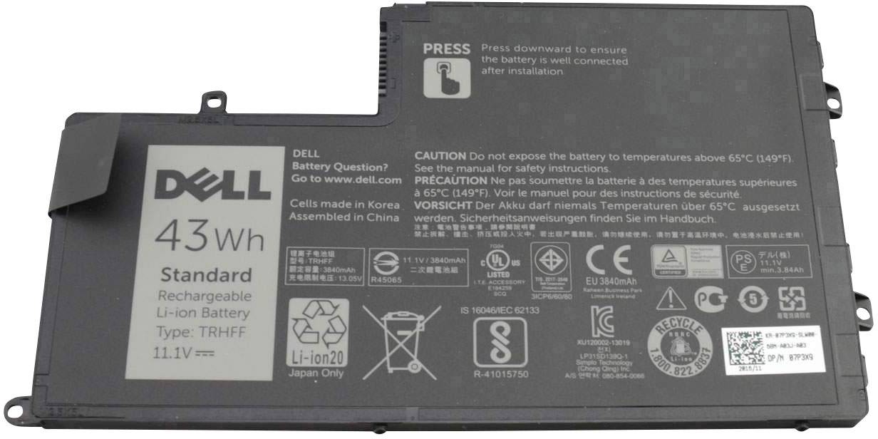 Dell Laptop battery 7P3X9 11.1 V Dell-0