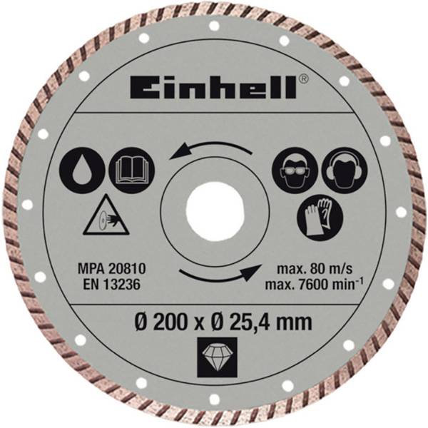 Diamond cutting disc Radial tile cutter accessories Einhell 4301175