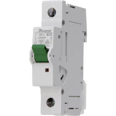 Kopp 722000007 Circuit breaker 1-phase 20 A 230 V-0
