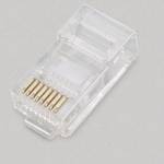 BKL Electronic N/A 2606001 Plug, straight No. of pins (RJ) 6P4C Transparent 100 pc(s)