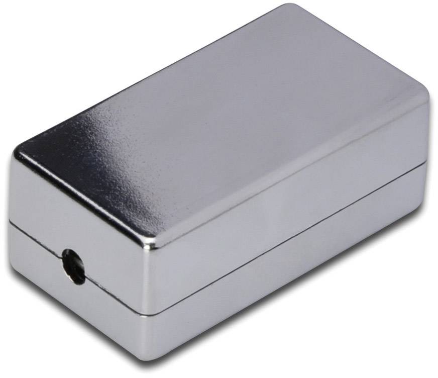 Digitus Networks Adapter CAT 3, CAT 4, CAT 5, CAT 5e [1x LSA, Cut & Clip - 1x LSA, Cut & Clip] Chrome, Chrome (glossy), -0