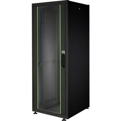 Digitus DN-19 32U-6/6-DB 19" server rack cabinet (W x H x D) 600 x 1590 x 600 mm 32 U Black, Black (RAL 9005)