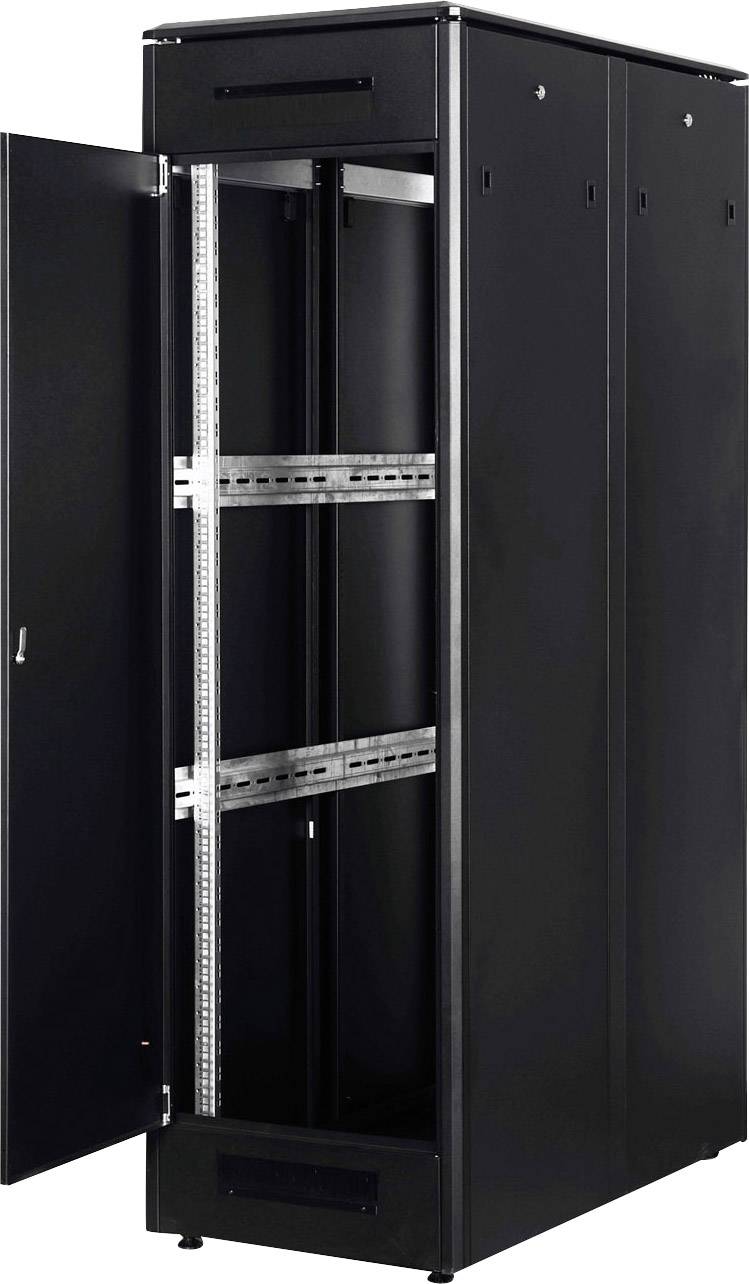 Digitus Dn 19 42u 6 12 1b 19 Server Rack Cabinet W X H X D 600 X 53 X 10 Mm 42 U Black Black Ral 9005 Conrad Com