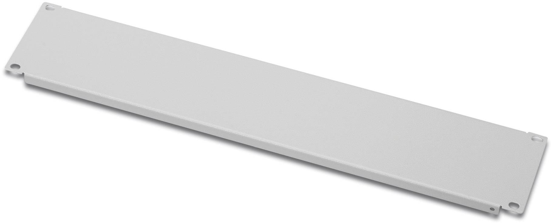 Digitus DN-19 BPN-02 19 inch Server rack cabinet blind 2 U Grey, Grey