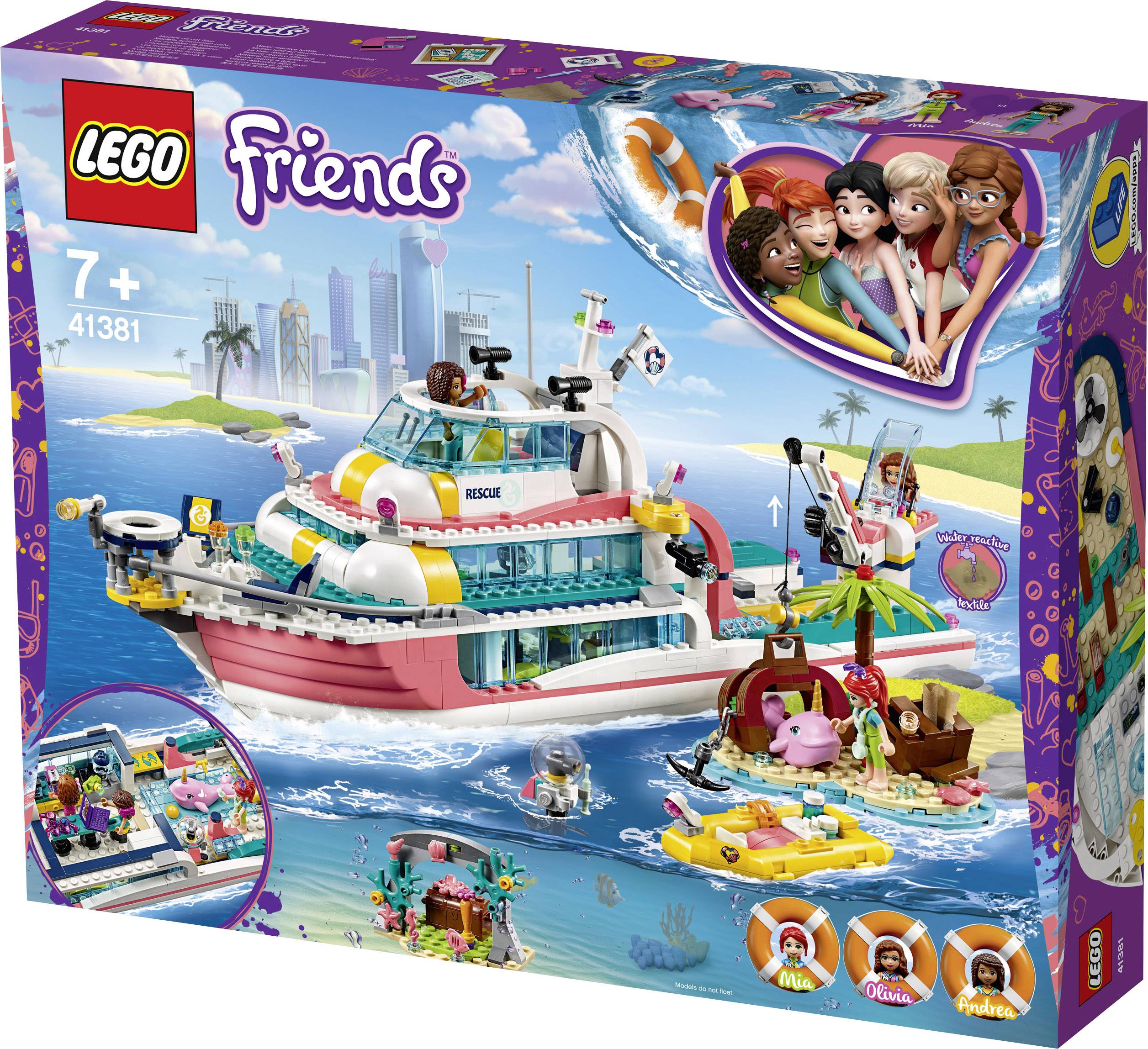 boat lego friends