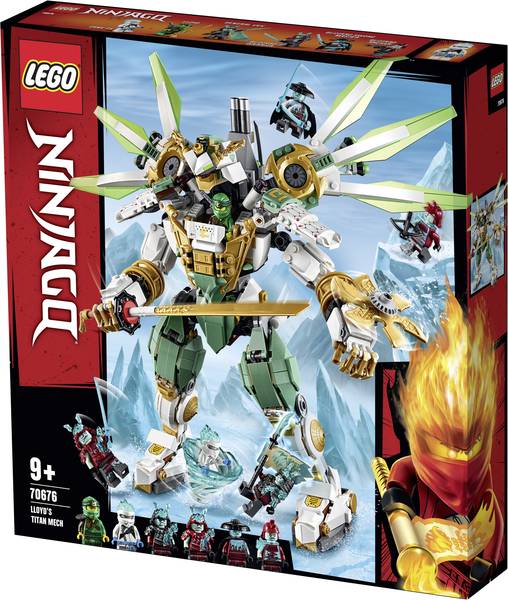lego ninjago 70676 lloyd's titan mech