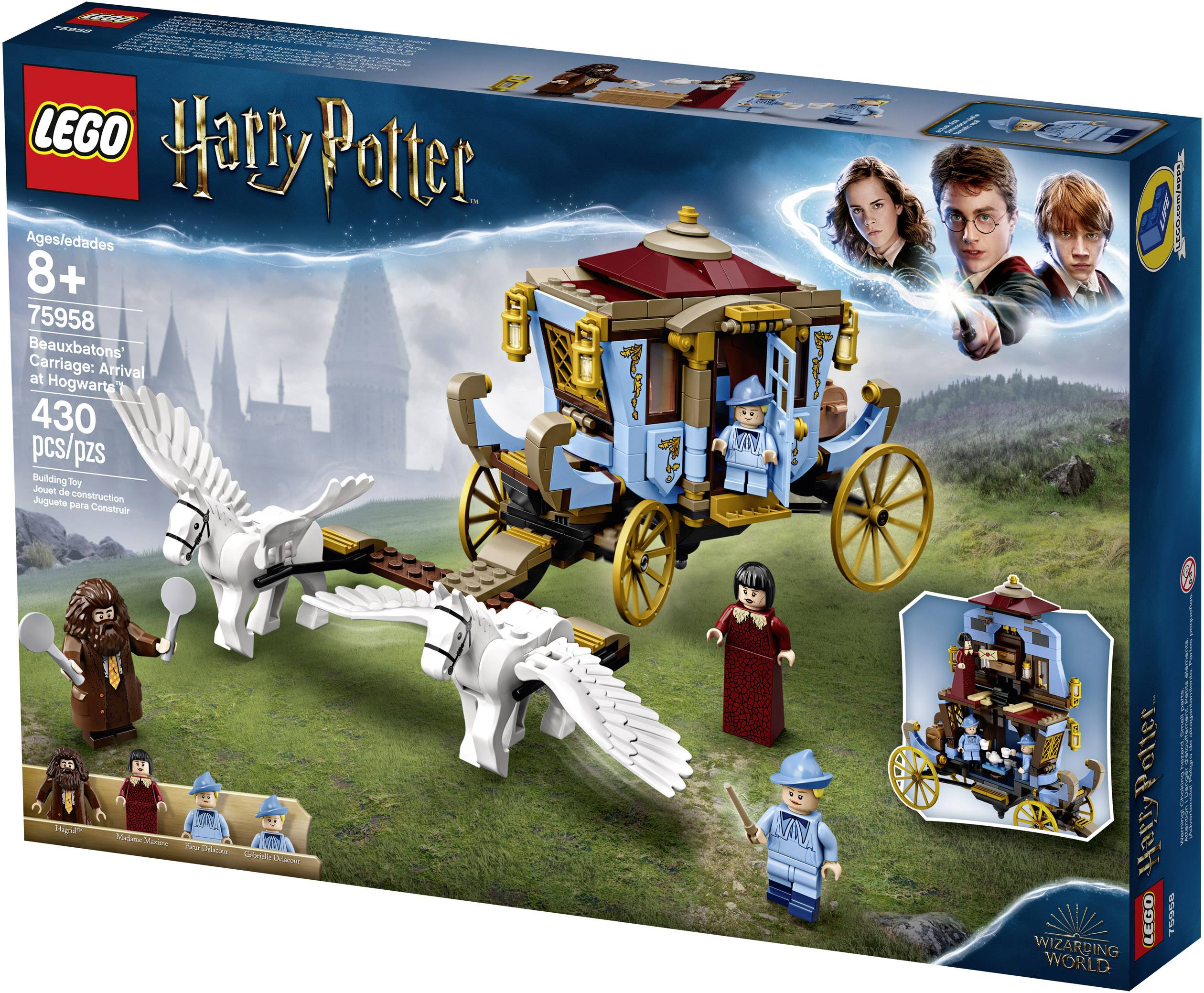 75958 Lego Harry Potter Beauxbatons Carriage Arrival At Hogwarts Conrad Com