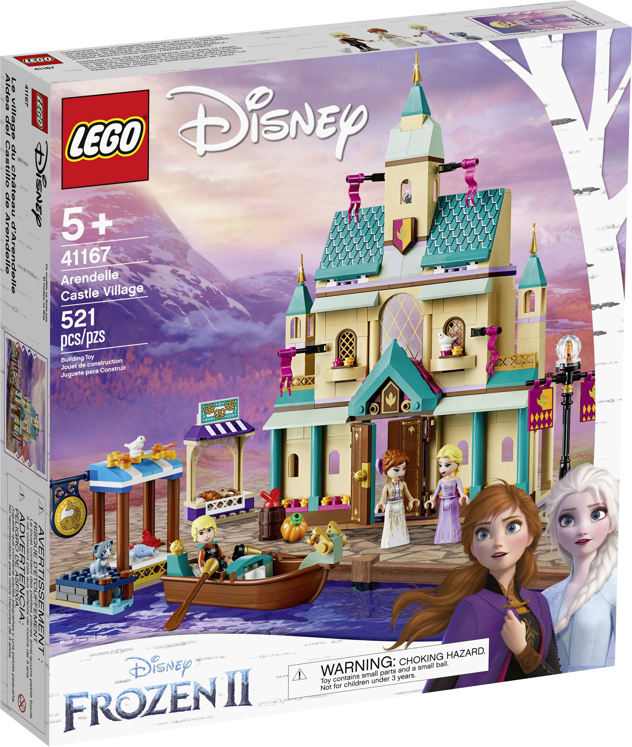 lego disney frozen 41167 arendals slottsby