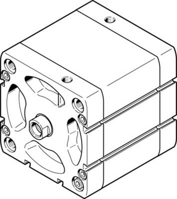 FESTO 577198 ADN-100-80-I-PPS-A Compact cylinder Stroke length: 80 mm 1 pc(s)