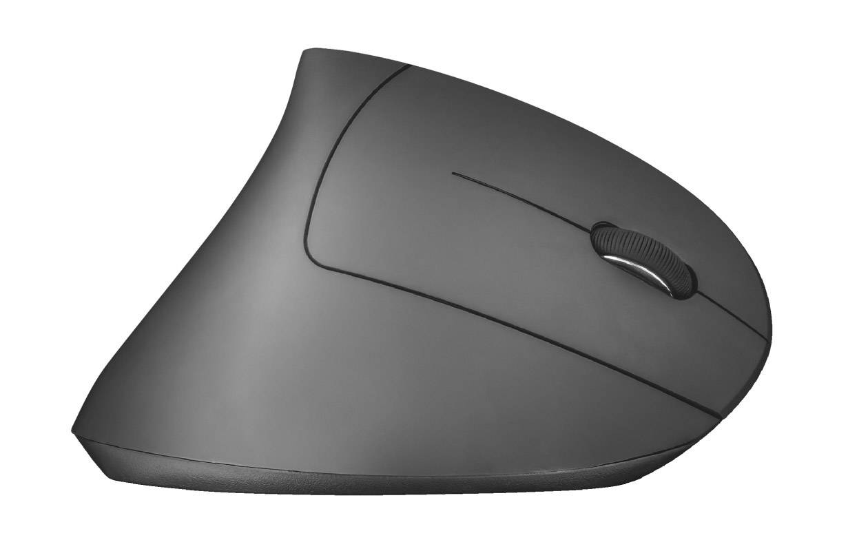 Trust Verto Wireless ergonomic mouse Radio Optical Grey 6 null 1600 dpi ...