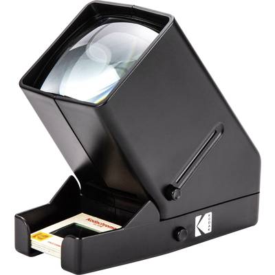 Kodak 35mm Slide Viewer Slide viewer   3x magnification, LED lighting, Battery-powered (optional)
