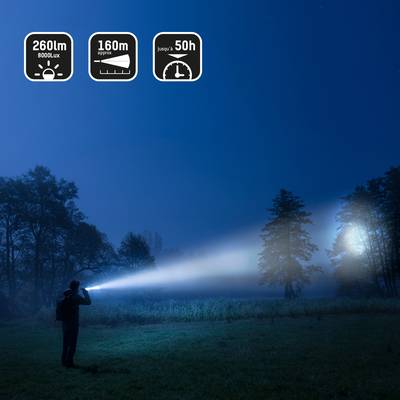 Ansmann Future T500F LED (monochrome) Torch Wrist strap battery-powered 710 lm 923 g-12
