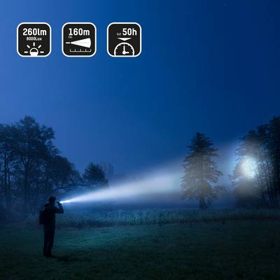 Ansmann Future T500F LED (monochrome) Torch Wrist strap battery-powered 710 lm 923 g-13