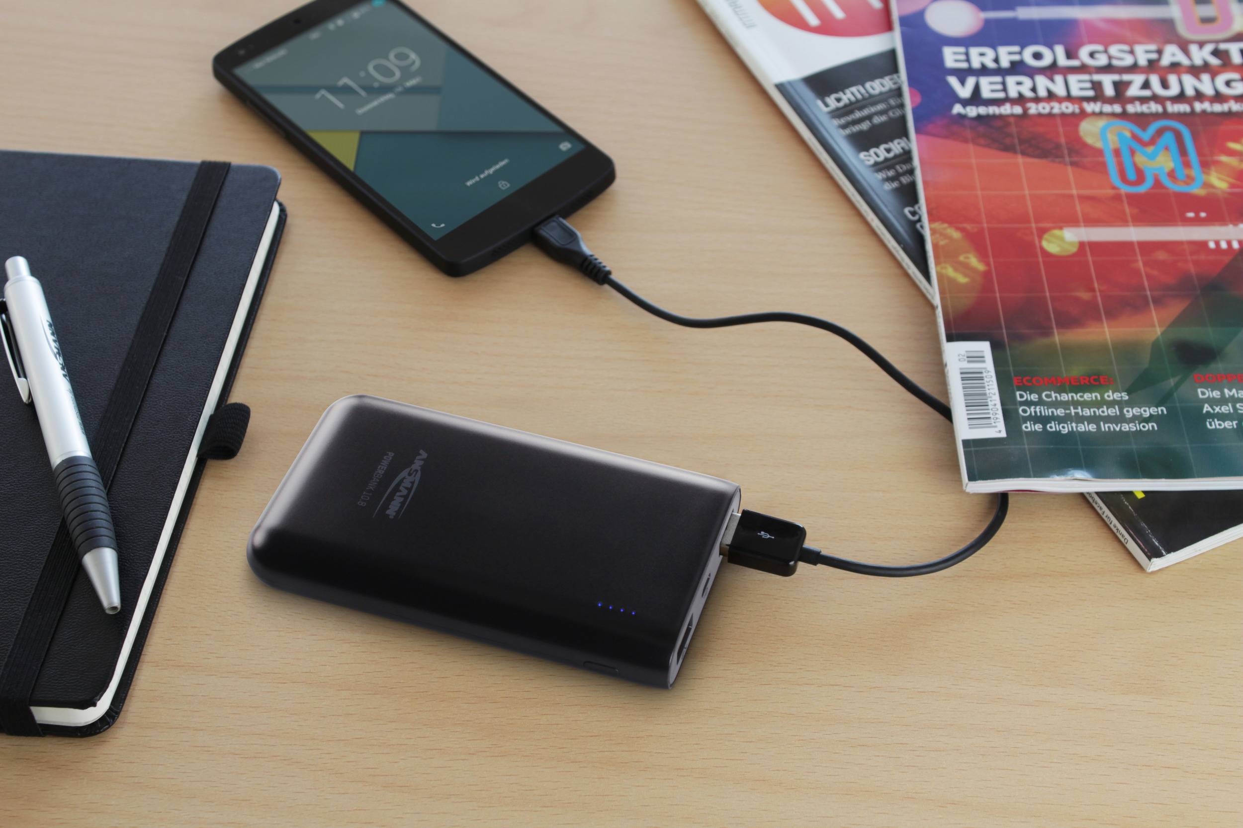 Ansmann PB10.8 Power bank 10000 mAh LiPo Black-2