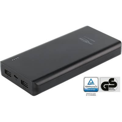 Ansmann PB20.8 Power bank 20000 mAh Smart IC LiPo Micro USB Black Status display-11