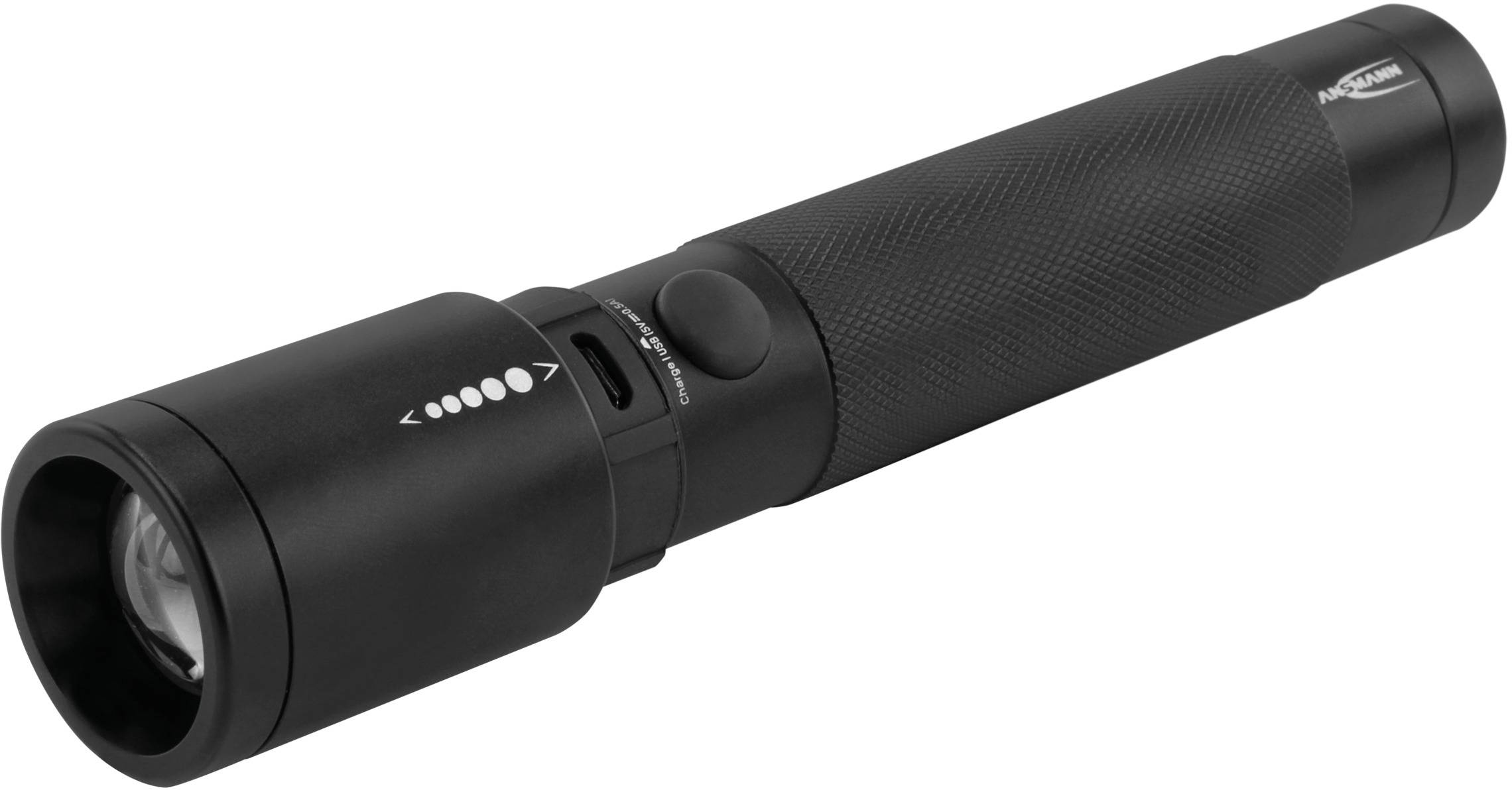 Ansmann Future T400FR LED (monochrome) Torch Wrist strap rechargeable 400 lm 143 g-1