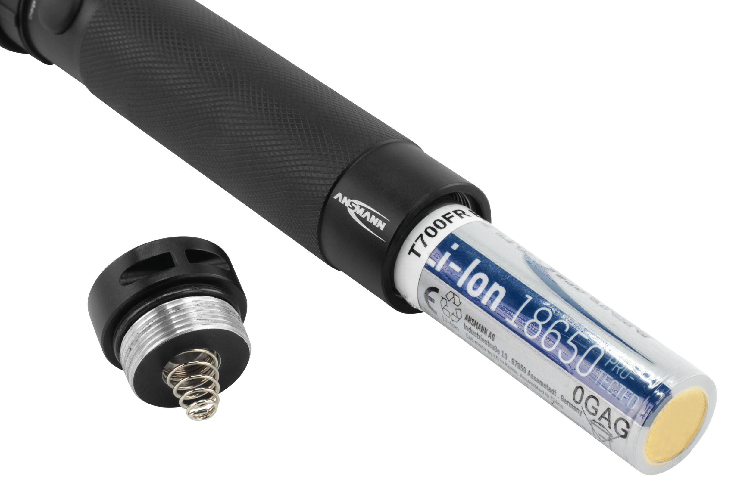 Ansmann Future T400FR LED (monochrome) Torch Wrist strap rechargeable 400 lm 143 g-4