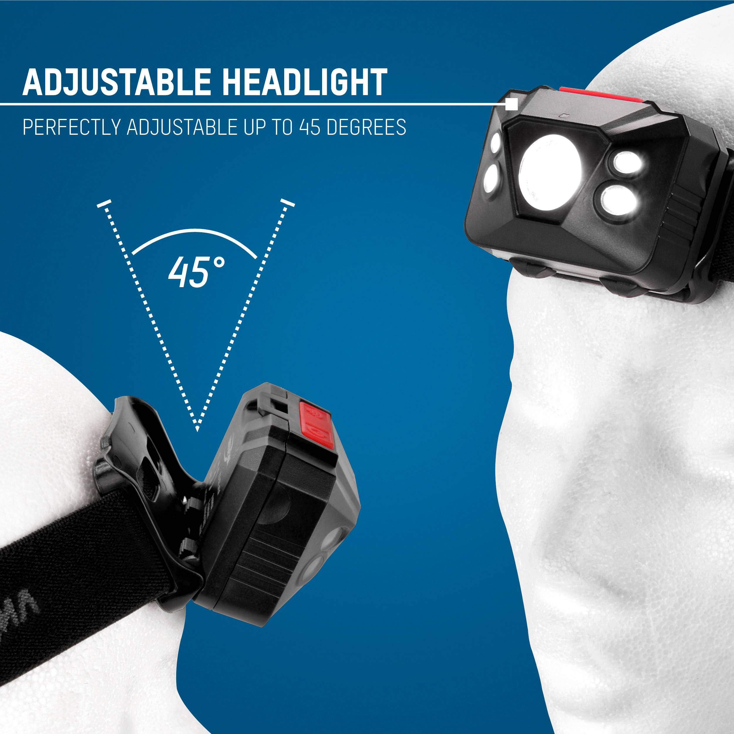 Symbol image for Ansmann HD150BS LED (monochrome) Headlamp battery-powered 150 lm 1600-0199