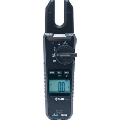 Digital multimeter with display showing '00', mode selector switch and multiple settings for electrical measurements.