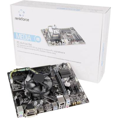 Renkforce PC tuning kit Intel® Celeron® G4900 (2 x 3.1 GHz) 8 GB Intel UHD Graphics 610 Micro-ATX
