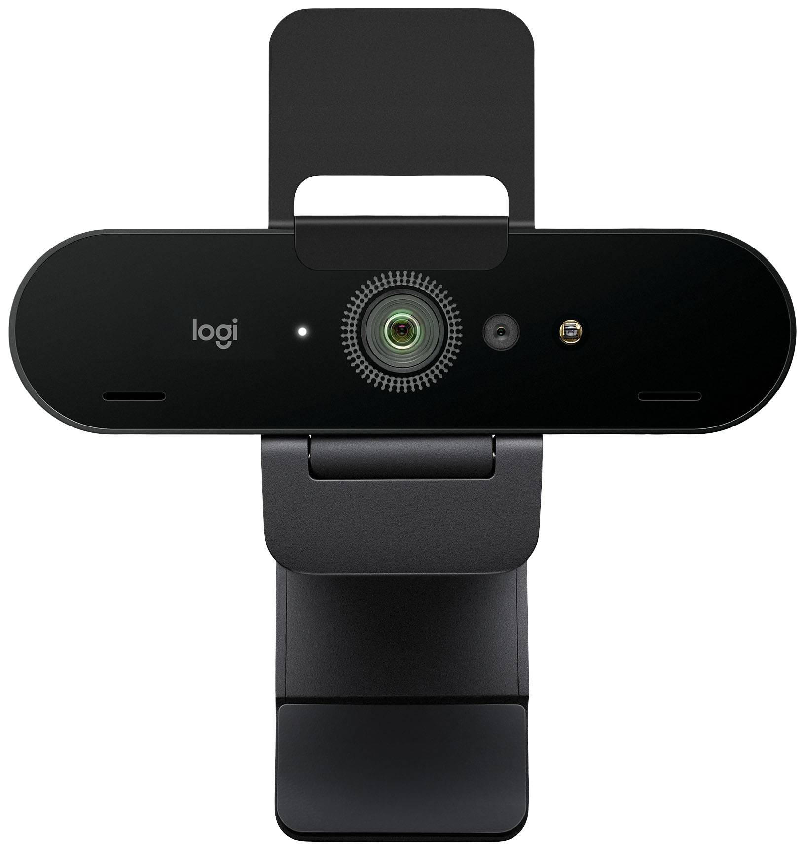 Logitech Brio 4K Stream Edition 4k webcam 3840 x 2160 Pixel, 1920 x 1080 Pixel, 1280 x 720 Pixel Clip mount, Supports Windows Hello