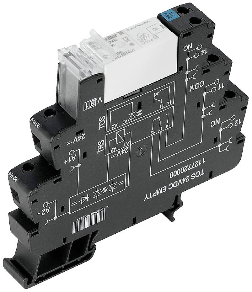 Weidmüller TRS 24VDC 1CO 16A Relay component Nominal voltage: 24 V DC ...