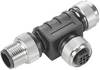 Weidmüller 1009370000 Sensor/actuator splitter/adapter Adapter, Y-shaped No. of pins (RJ): 5 1 pc(s) Piece