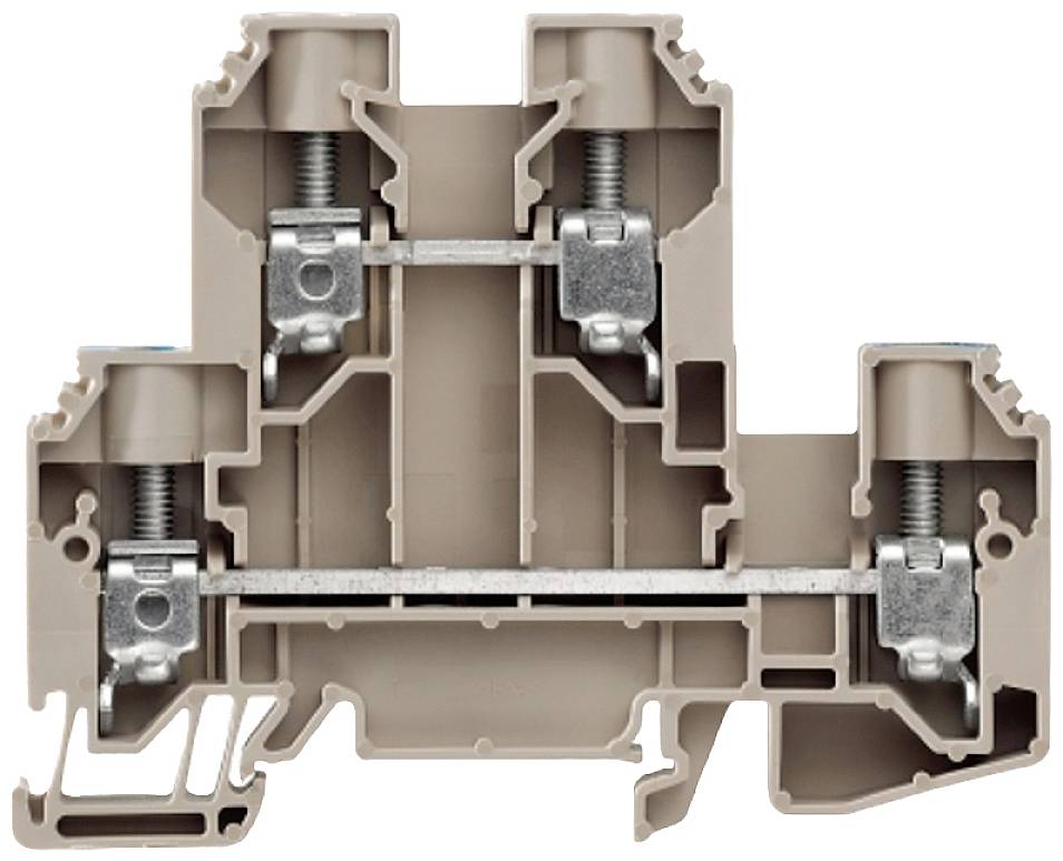 Weidmüller 1415520000 Dual port continuity 9.90 mm Screws Beige 50 pc(s) Piece