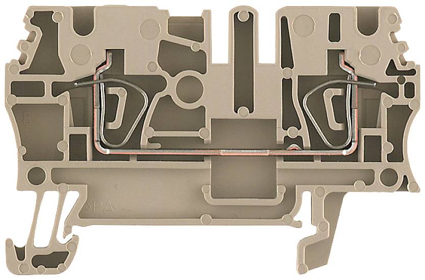 Weidmüller 1626950000 Continuity 5.10 mm Pull spring Beige 10 pc(s)