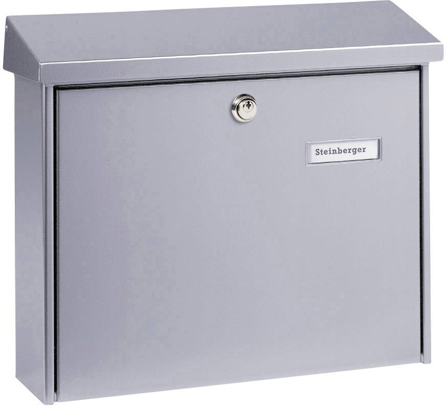 Burg Wächter AMSTERDAM.867 SI Letterbox Steel plate Silver