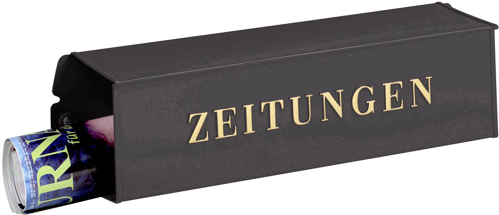 Burg Wächter 808 E Newspaper holder Steel plate Dark iron (matt)