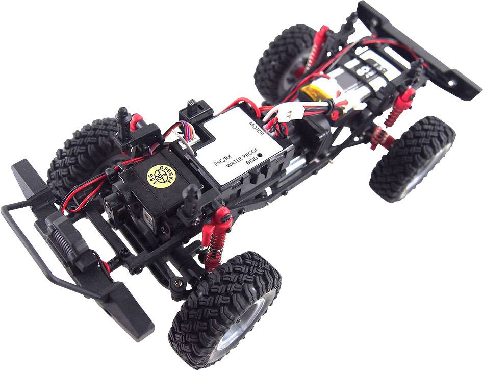 Amewi AMXRock Crawler AM24 Brushed 1:24 RC model car Electric Crawler 4WD RtR 2,4 GHz-5