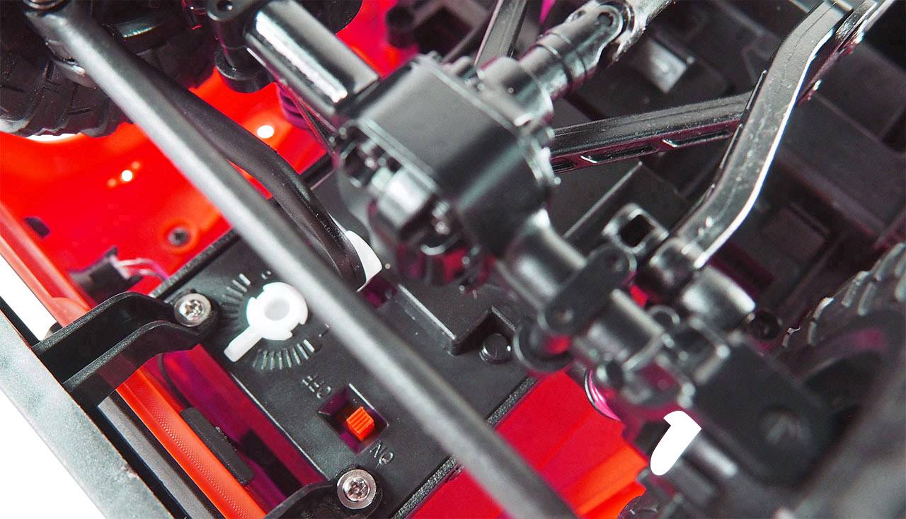 Amewi Geländewagen Crawler Brushed 1:16 RC model car Electric Crawler 4WD RtR 2,4 GHz-6