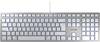 CHERRY KC 6000 Slim für MAC USB Keyboard English (UK), QWERTY, Macintosh Silver, White