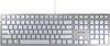 CHERRY KC 6000 Slim für MAC USB Keyboard English (US), QWERTY, Macintosh Silver, White Numeric keypad