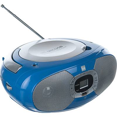 Dual P 390 Radio CD player FM, AM CD, USB   Blue