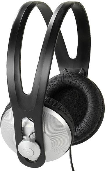 Image of Vivanco SR 97 On-ear headphones Corded (1075100) Black, Silver