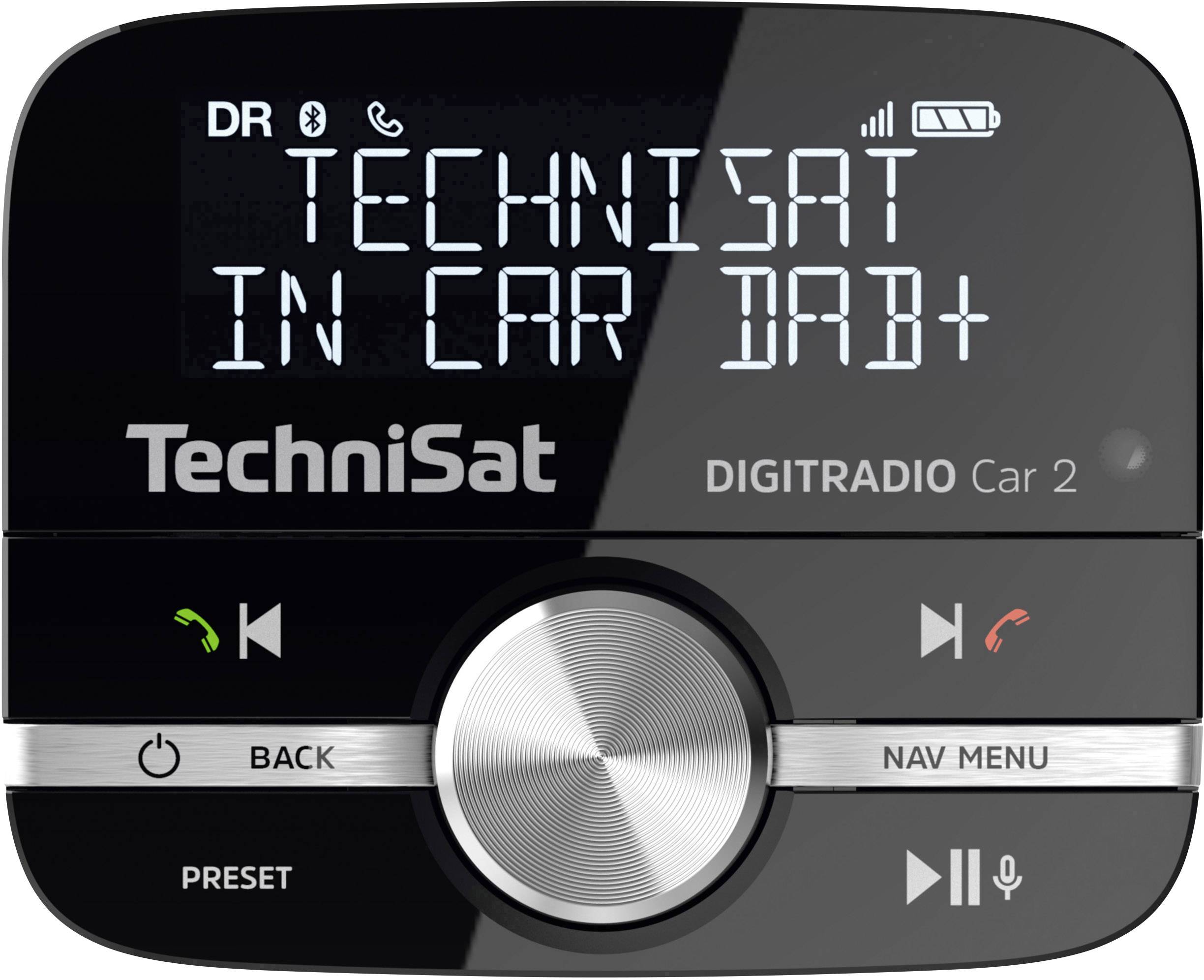 TechniSat DIGITRADIO Car 2 DAB+ receiver Handsfree , Bluetooth audio streaming