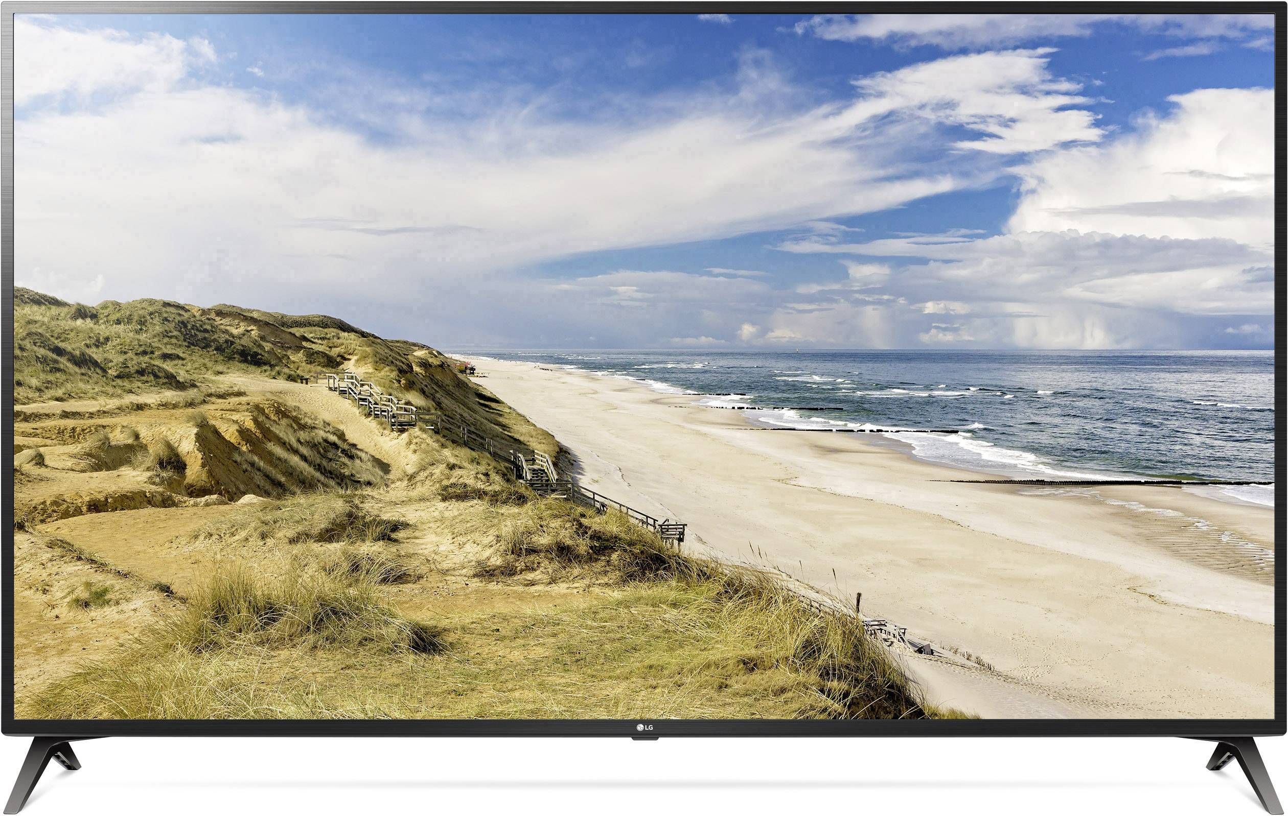 LG Electronics 70UM7100 LED TV 178 cm 70 inch EEC A (A+++ – D) DVB-T2, DVB-C, DVB-S, UHD, Smart TV, Wi-Fi, PVR ready, CI+ Black