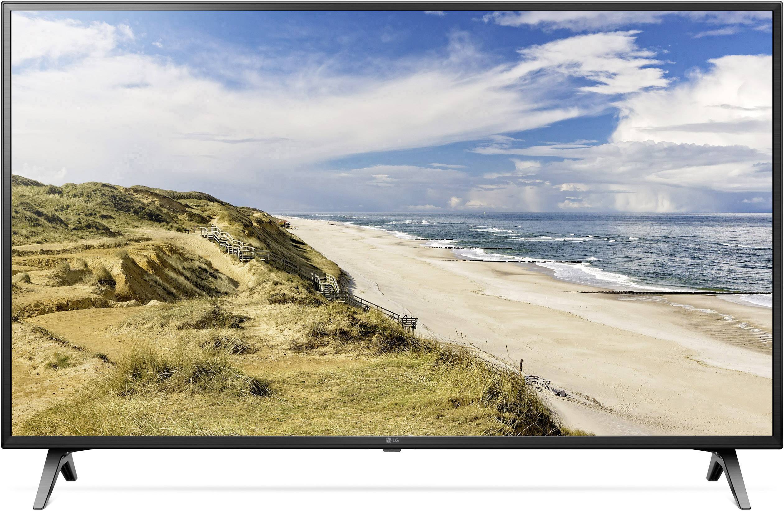 LG Electronics 60UM71007 LED TV 151 cm 60 inch EEC A (A+++ – D) DVB-T2, DVB-C, DVB-S, UHD, Smart TV, Wi-Fi, PVR ready, CI+ Black