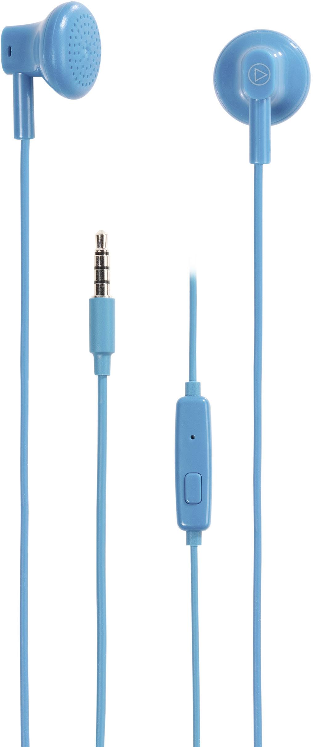 Image of Vivanco BUDZ BLUE In-ear headphones Corded (1075100) Blue