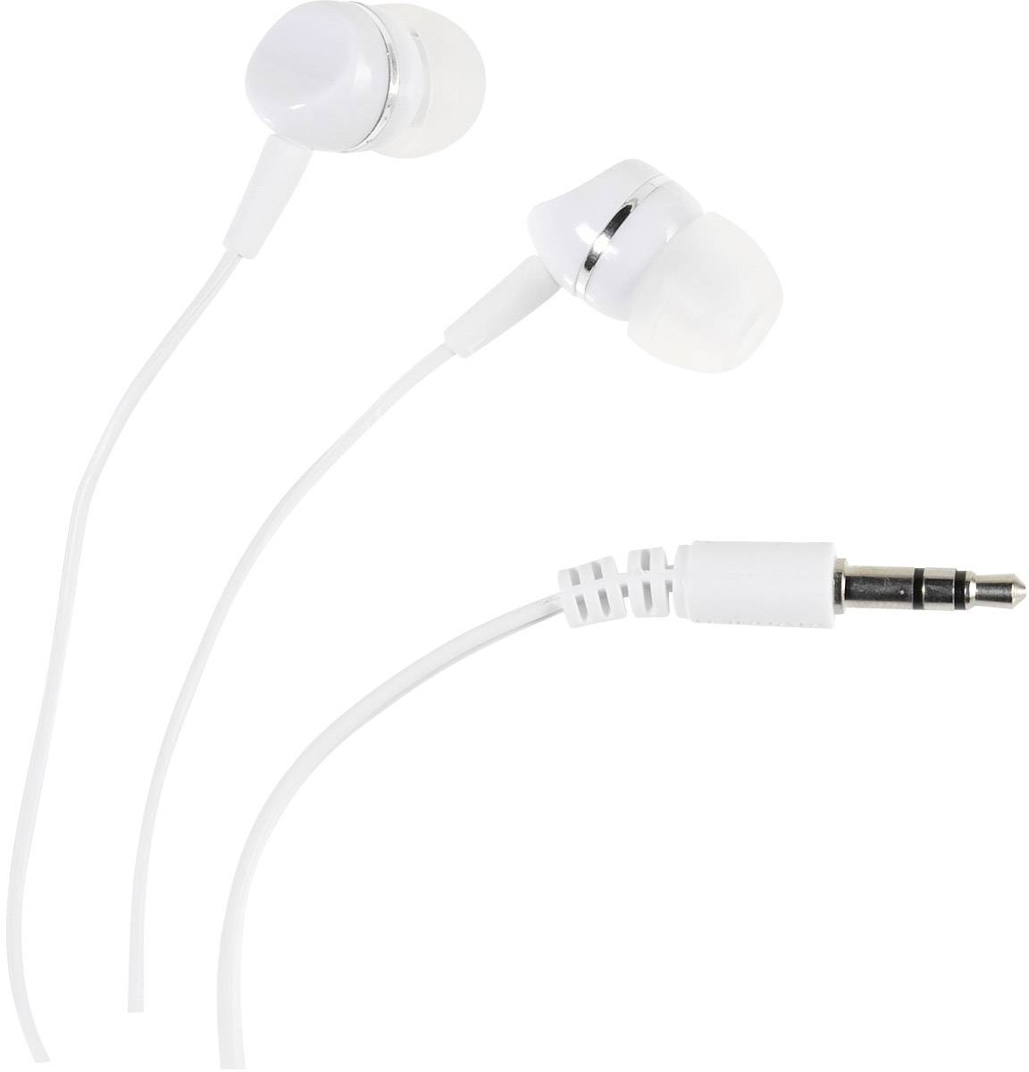Image of Vivanco SR 3 WHITE In-ear headphones Corded (1075100) White