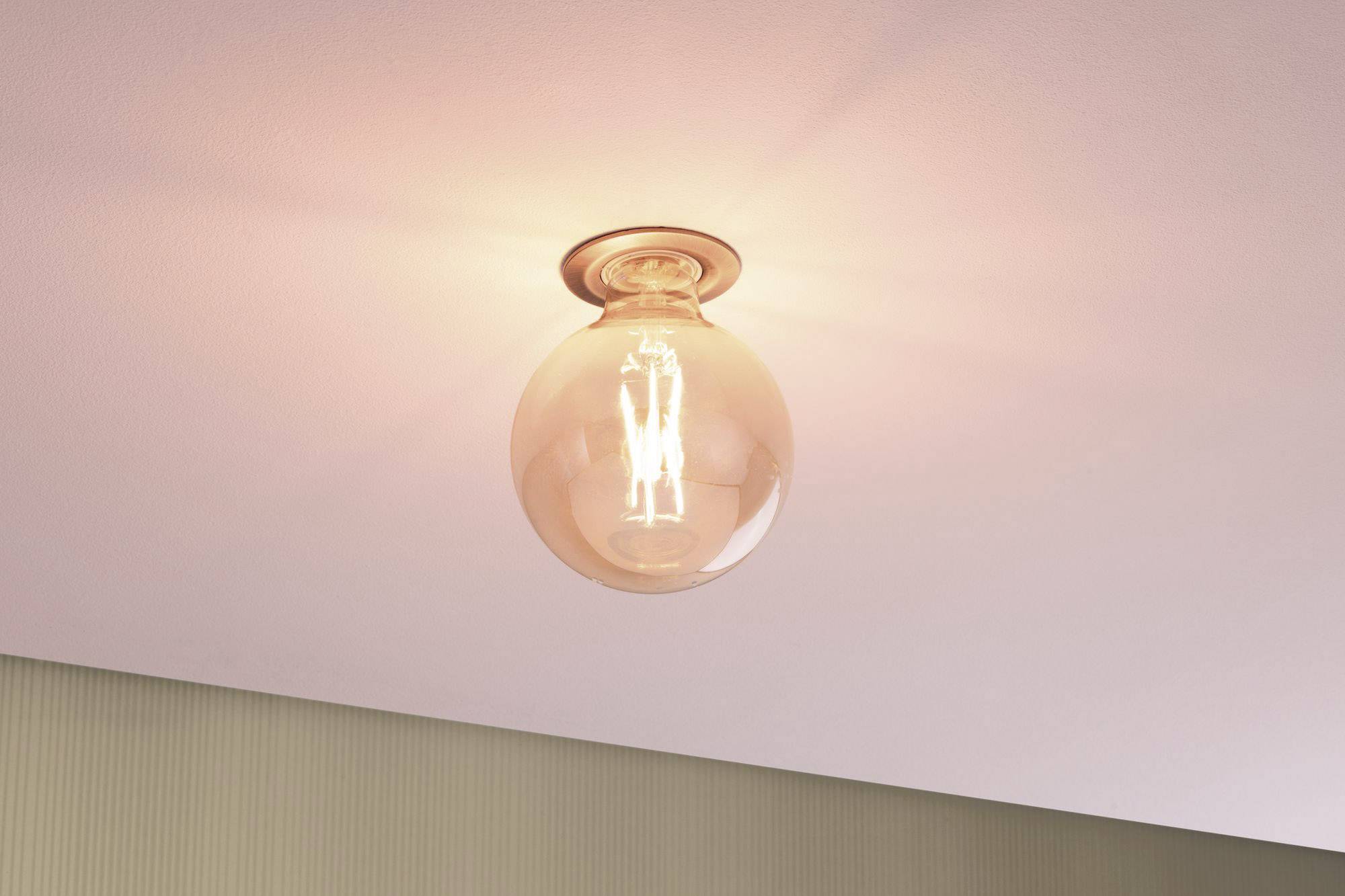 Paulmann 93669 Nevo Retro Flush mount light E-27 10 W Bronze-12