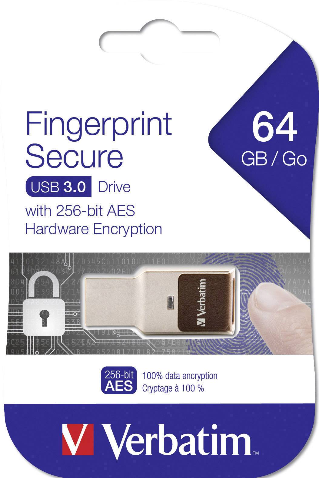 Verbatim Fingerprint Secure - AES Hardware Encryption USB stick 128 GB 49339 USB A (USB 3.2 1st gen)-2