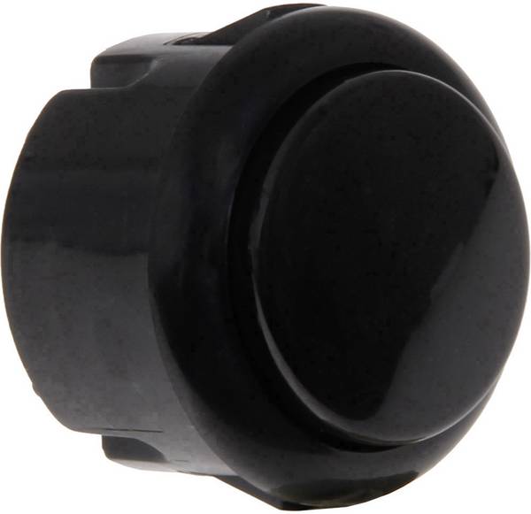 Joy-it BUTTON-BLACK-MICRO Pushbutton Black  1 pc(s)