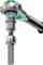 A ratchet spanner with a long handle and a threaded bolt, with 'Wera' written on it.
